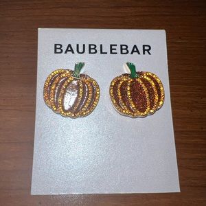 BaubleBar Pumpkin Earrings